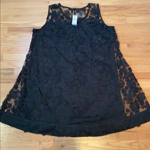 Embroidered A Line Lane Bryant Dress